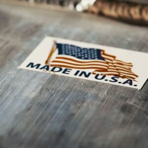Made in U.S.A. sticker